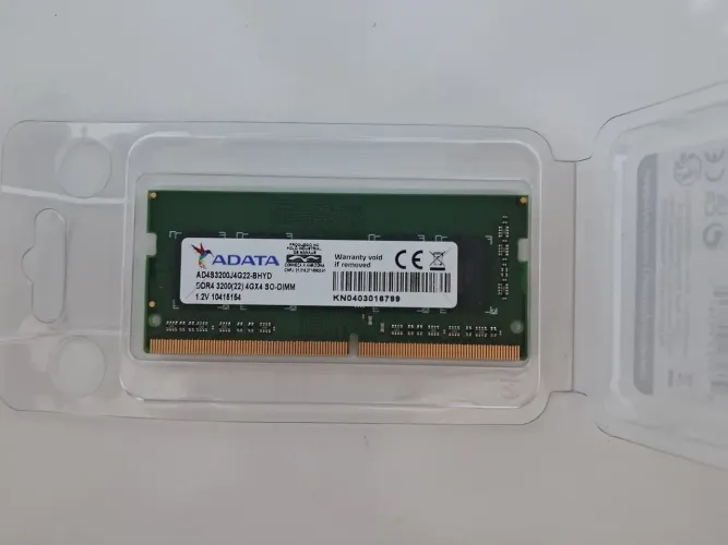 Memória RAM Adata 4gb para Notebook + Mouse Gamer