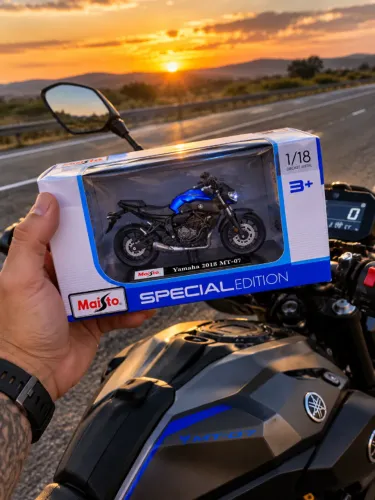 Yamaha MT-07 2018 Miniatura Maisto 1:18 | Special Edition