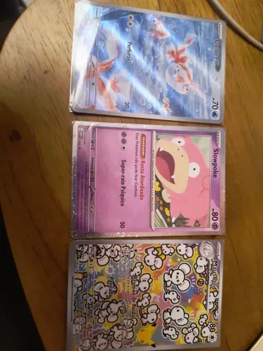 Combo Goldeen + Slowpoke + Maushold raras 30 anos