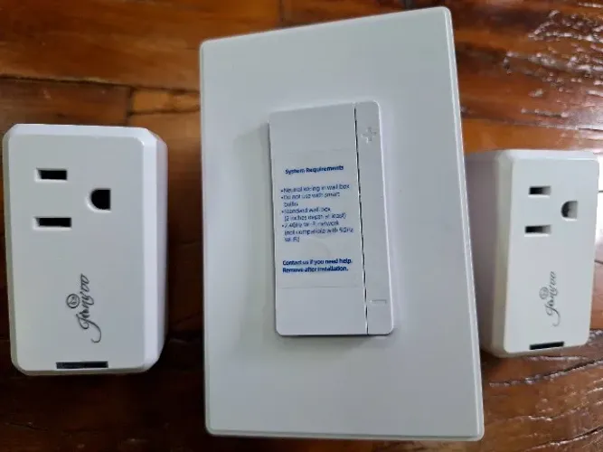 Kit SMART - interruptor Dimmer + 2 tomadas inteligentes IMPORTADOS - NOVOS