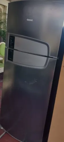 Geladeira Consul inox 430 litros 110V