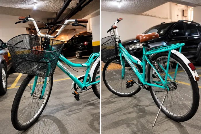 Bicicleta KLS praiana retrô- Sem marcha.