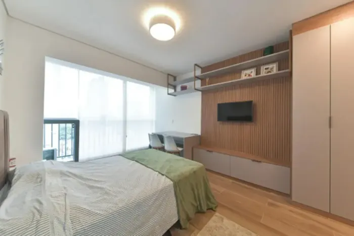 Apartamento Studio - Santo Amaro - Próximo ao Metrô - Venda / Compra - 1 Quarto - 34 m²