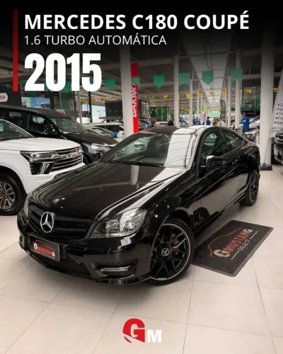 Mercedes-Benz C-180 CGI Coupe Sport 1.6 TB 16V Aut. 2015