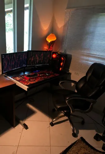 PC GAMER SETUP COMPLETO E HOME OFFICE DE ALTA PERFORMANCE PRONTO PARA USO<br>