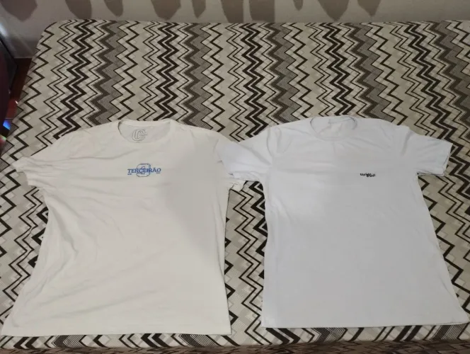 Lote de 4 camisas semi novas - Pague 3 e leve 1 gratis