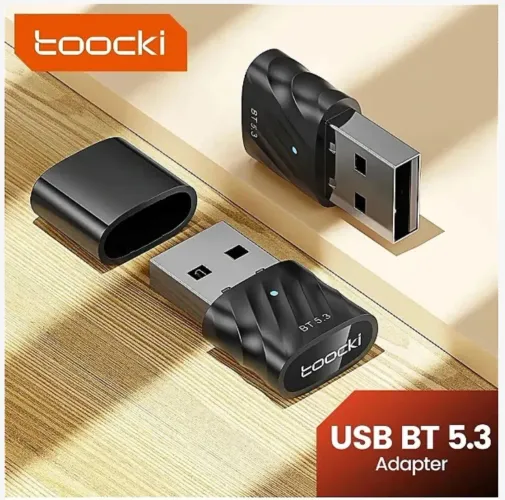Adaptador Bluetooth Versão V5.3 USB Para PC e Notebook - Toocki
