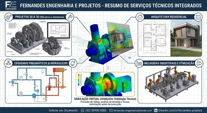 Engenheiro mecânico projetista 