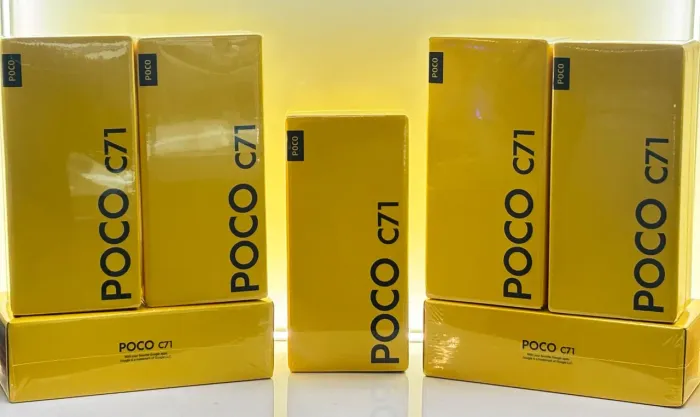 *POCO C71 128/4*<br>*R$850,00 preto, dourado e azul*<br><br>?