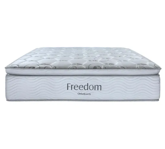 COLCHÃO ORTOBOM NEW FREEDOM + BASE ORTOBOM. NOVO. NUNCA FOI USADO. NA GARANTIA.