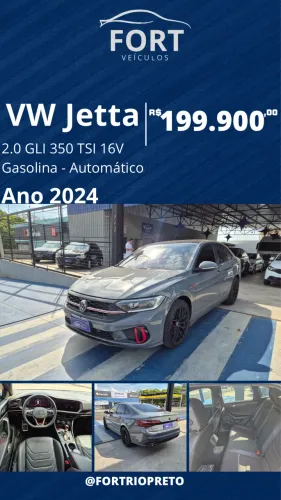 Volkswagen Jetta GLI 350 TSI 2.0 16V 4P Aut. 2024