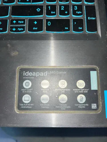 Vendo notebook l 340 gamer