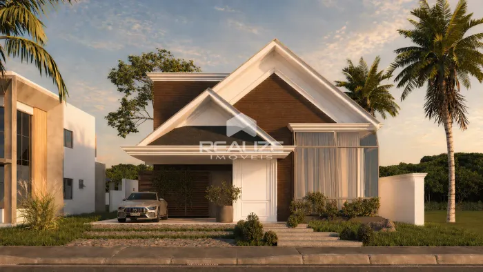 Casa à venda no Condomínio Royal Boulevard 4 Suítes e piscina.