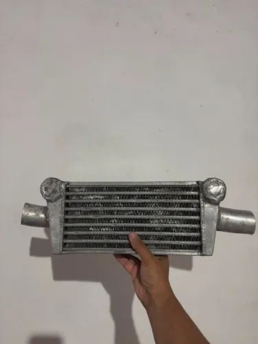 Intercooler Universal Turbo De Montagem Frontal Com 63 Mm