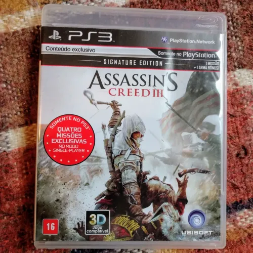 Jogo Assassin's Creed III PS3