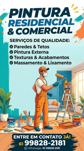 Pintor Profissional DF e entorno *