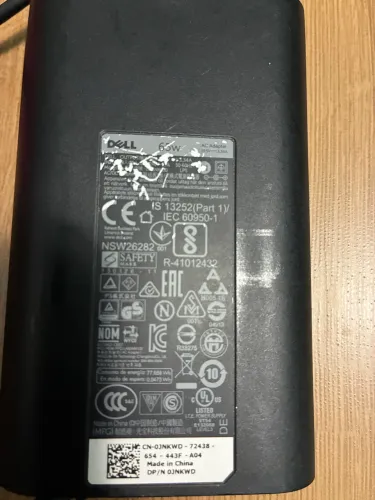 Fonte notebook Dell 65w 