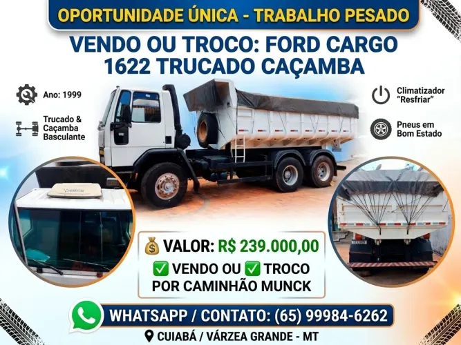 Ford Cargo Caçamba 