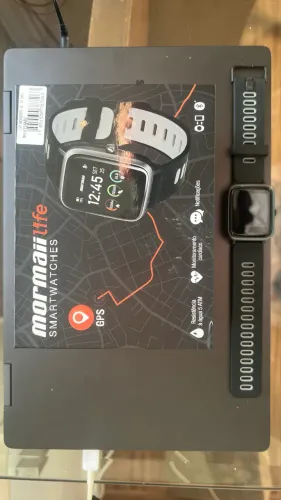 Smartwatch Mormaii Life GPS MOLIFEGAA/8C - Novo, Nunca Usado