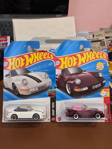Hotwheels Kit Porsche 911 Turbo Cabriolet Vinho 2025