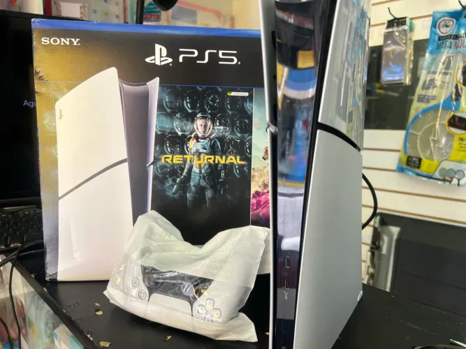 PLAYSTATION 5 SLIM 1TB PERFEITO GARANTIA 6 MESES