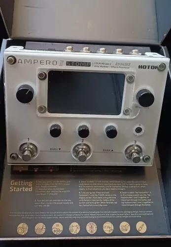 Ampero 2 stomp + acrílico
