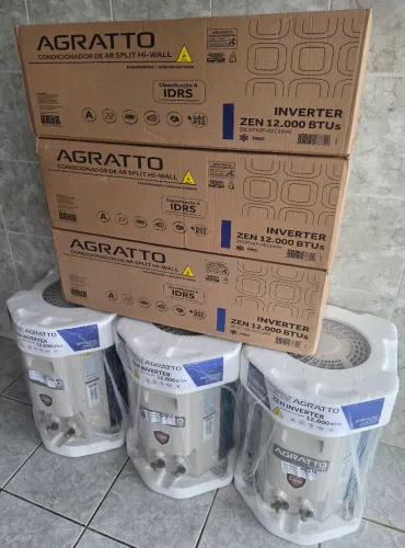 AR-CONDICIONADO AGRATTO ZEN 12.000 MIL BTUS INVERT
