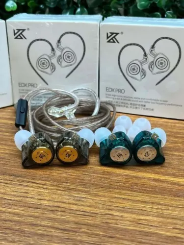 KZ EDX Pro X Original com Microfone - Fone Intra Auricular Hi-Fi