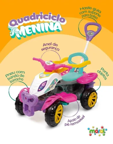 Carrinho de passeio feminino maral (NOVA)