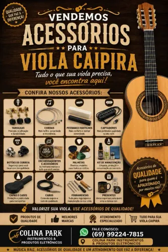 Vendemos Peças Para Viola Caipira
