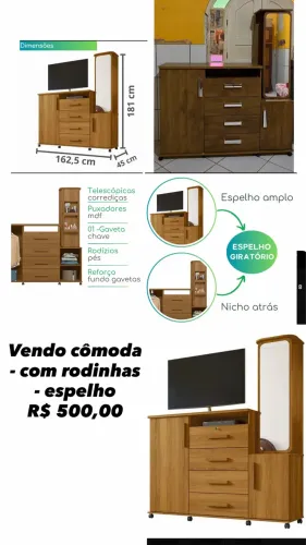 Vendo cômoda grande