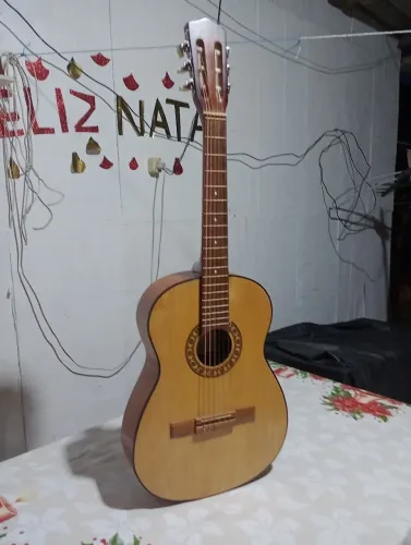 Violão novo com capa bag de transporte