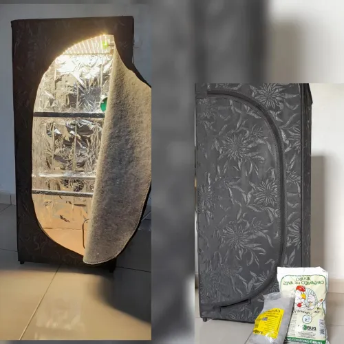 Estufa Cultivo Indoor 100X46X32 - Estufa Cultivo Sapateira Growbox Painel Quantum Board