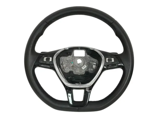 Volante Direçao Com Controle Som Vw Tcross 1.4 Turbo 2020 Preto
