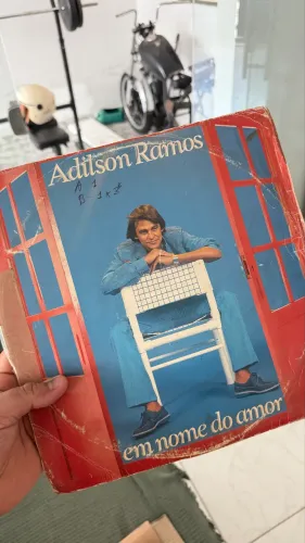 Disco vinil Adilson Ramos - Em nome do amor
