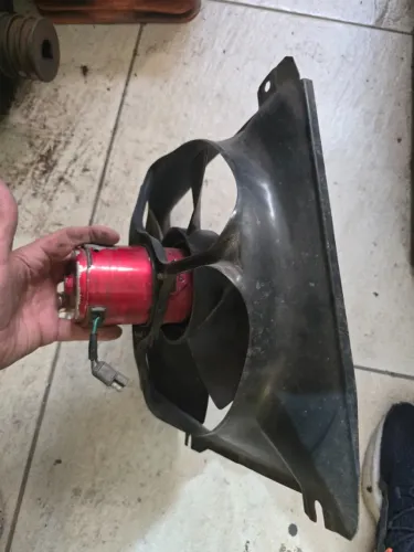 Ventoinha com defletor ford escort 1984-1995 ** OPORTUNIDADE **