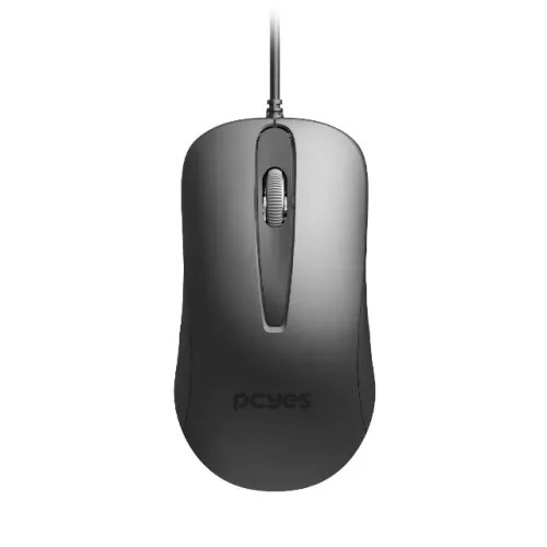 MOUSE USB PCYES COMFORT 1000DPI CABO 2 METROS