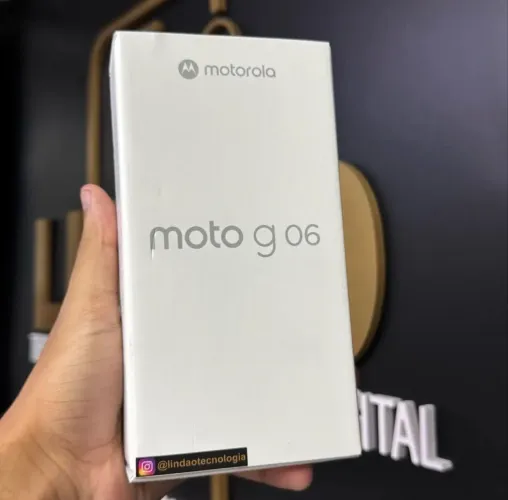 MOTO G 06 128GB / 4RAM CORES | PARCELADO NO BOLETO ATÉ PRA NEGATIVADOS! GARANTA JÁ