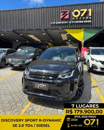 Land Rover Discovery Sport SE 2.0 4X4 Diesel Aut. 2020