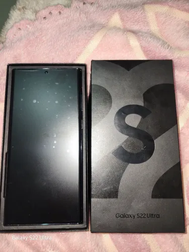 Samsung galaxy s22 ultra novo caixa nota fiscal 256 gb 12 ram 
