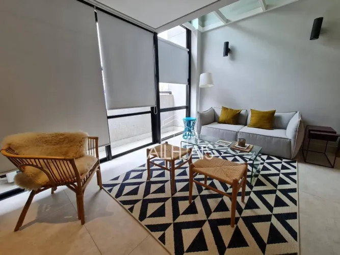 Duplex com 1quarto para alugar, 50 m²- Itaim Bibi - São Paulo/SP