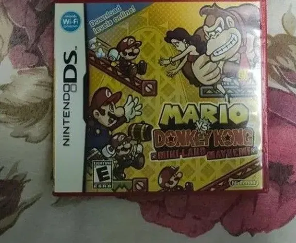 Mario vs donkey Kong Nintendo ds americano 