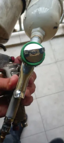 Vendo duas pistola pintura bm estado novas,AEROPRO R500 bico 1.7, wimpel  MP105 bico 1.4