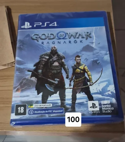 God of War Ragnarok Ps4 Midia Fisica Novo Lacrado