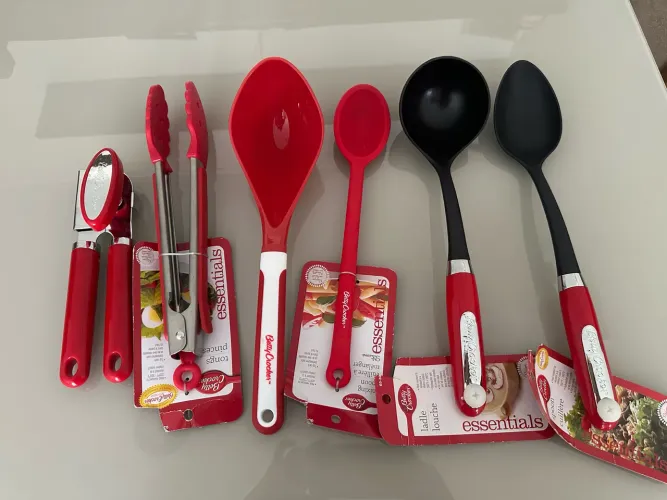 Kit utensílios cozinha silicone