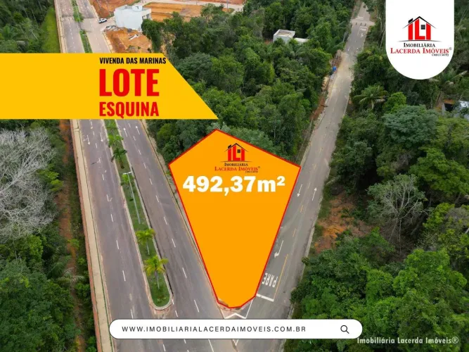 Vivenda das Marinas, Lote Residencial medindo 492,37m² Bairro Ponta Negra