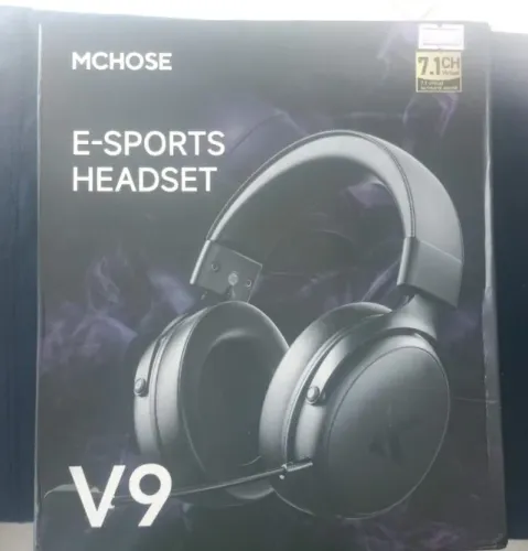 Headset MCHOSE V9 E-Sports Sem Fio Bluetooth + 2.4 GHz Gamer