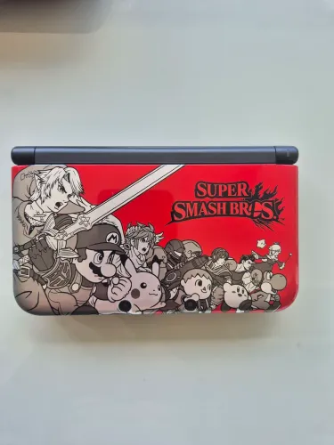 Nintendo 3ds XL Edição Limitada Super Smash Bros Vermelho