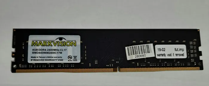 Memória DDr4, 4 Gigas Markivision