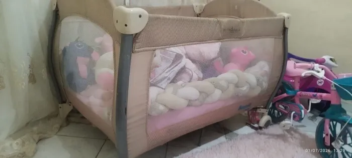 Vendo chiqueirinho com colchão e capa impermeável